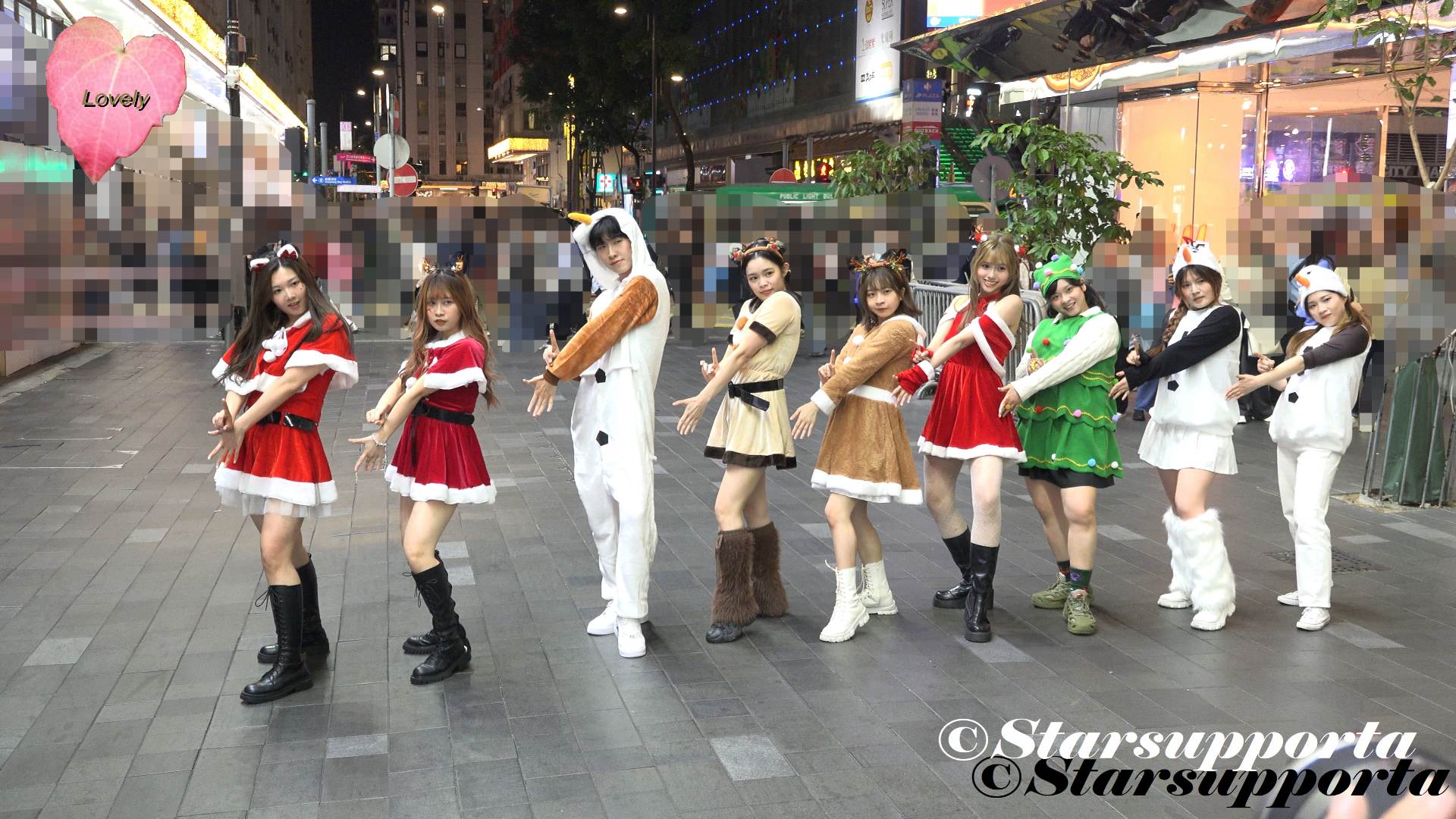 20251216 WISHES, HK KPOP DANCE COVER TEAM @ KPOP dance @ 香港銅鑼灣H&M對出